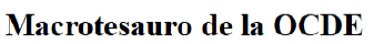 OECD Macrothesaurus